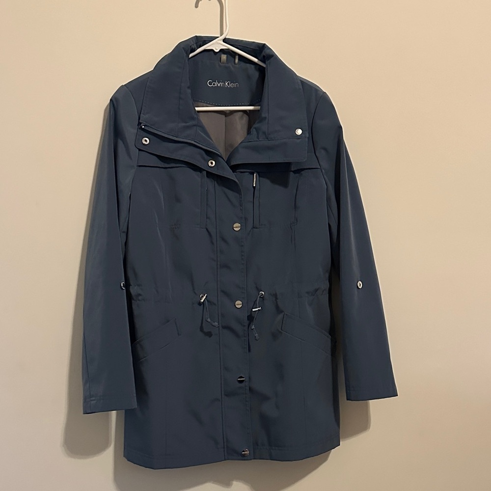 Calvin Klein Women's colonial blue Utility Jacket